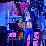 Detail from Morecambe Poetry Festival 2025 by Mark Sheeky